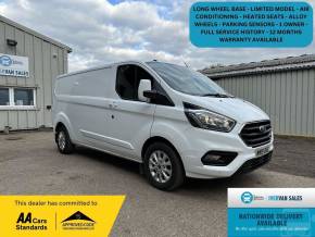 FORD TRANSIT CUSTOM 2019 (19) at Iver Van Sales Iver